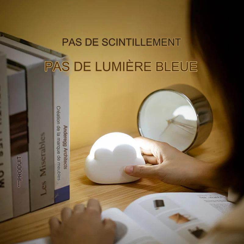 Cloudy Led : Nuage veilleuse Mini USB sans fil Adorable nuage forme LED veilleuse pour chambre bébé enfants cadeau créatif - myledly
