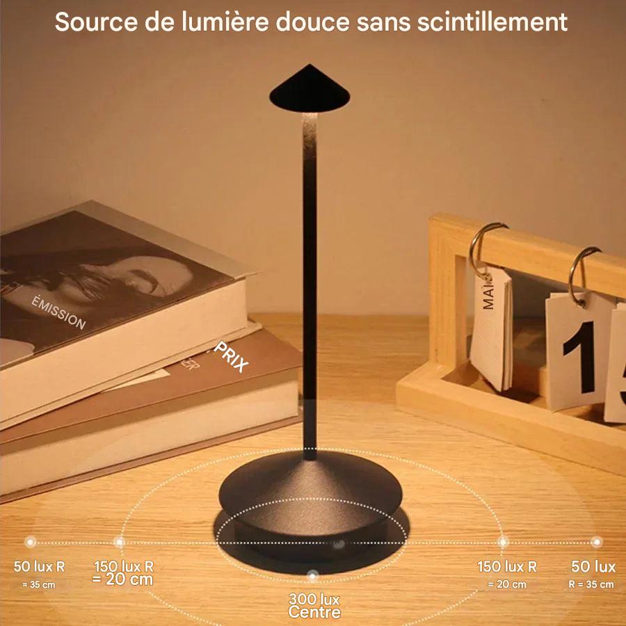 Lampe rechargeable éclairage nomade déco