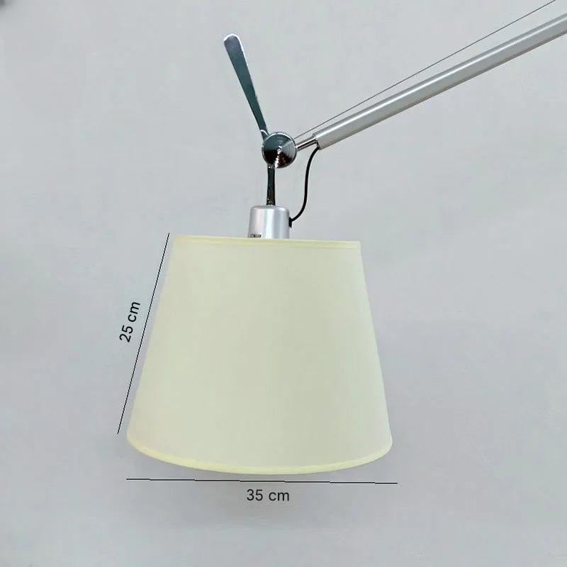 Lampadaire Arc Coréen minimaliste - éclairage d'ambiance coin lecture confortable - beige