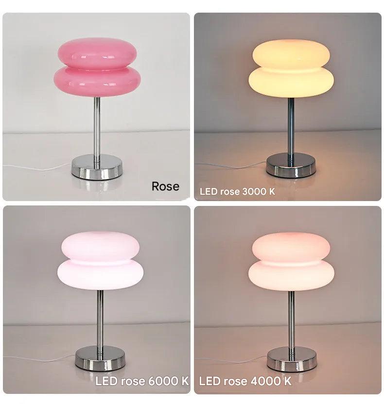 Lampe de table design scandinave pastel - ambiance apaisante professionnelle