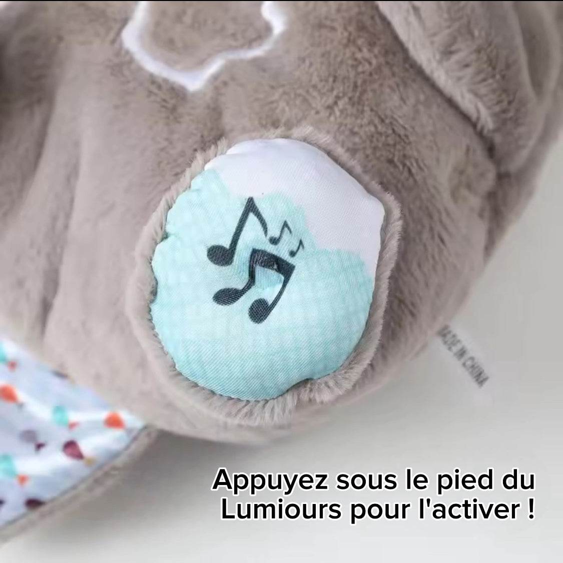 LumiOurs : Poupée en peluche pour bébé, ours respirant, nouveau-né, sommeil apaisant, compagnon de jeu, loutre, jouet pour enfants, musique, compagnon de sommeil, son et lumière, jouet cadeau - myledly