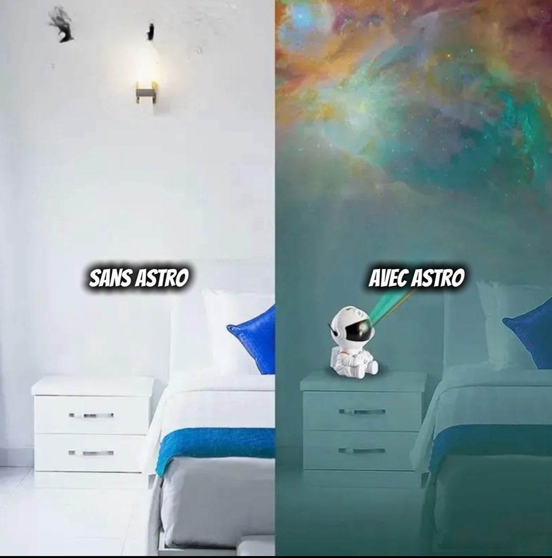Astro-Projecteur LED Pour Décoration De Chambre, Studio, Salle de bain, Bureau - myledly