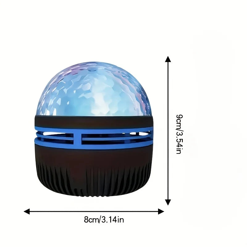Ripple Night : Projecteur de vagues lumineuses LED, veilleuse USB, télécommande, lumière galaxie RVB, 7 modes, pour salle de fête, chambre, bar, décoration