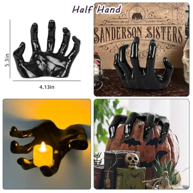 Mains gothiques murales - décoration Halloween horror taille réelle