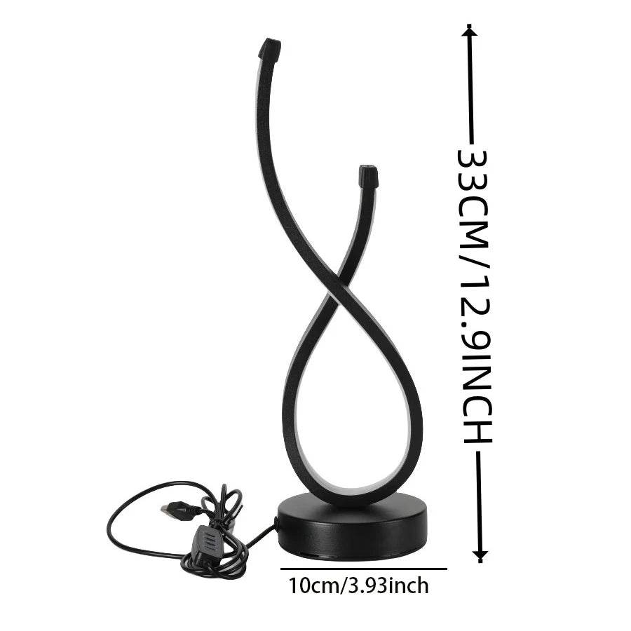 Futura Led : LED lampe de Table chambre veilleuse créative Restaurant café luminescent lampe de Table décorative - myledly