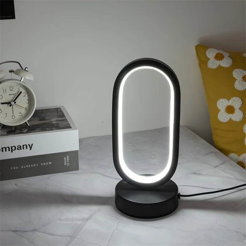 Uled : Lampe Led en forme de U, lampe décorative de chevet de chambre à coucher, salon familial, étude, éclairage de nuit - myledly