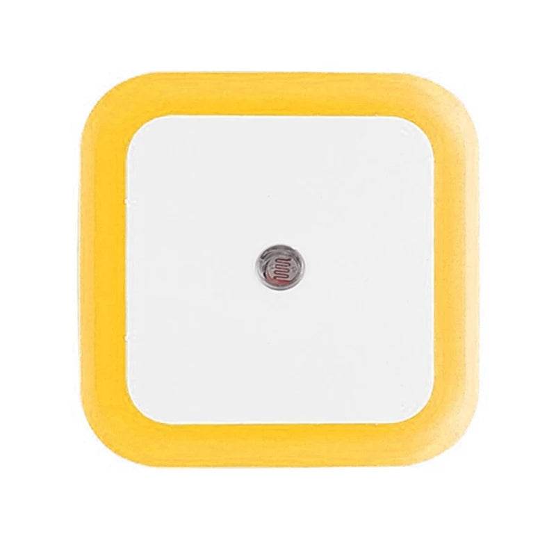 Square Led : Sans fil LED veilleuse capteur éclairage Mini prise ue veilleuses lampe pour chambre d'enfants chambre décoration éclairage - myledly