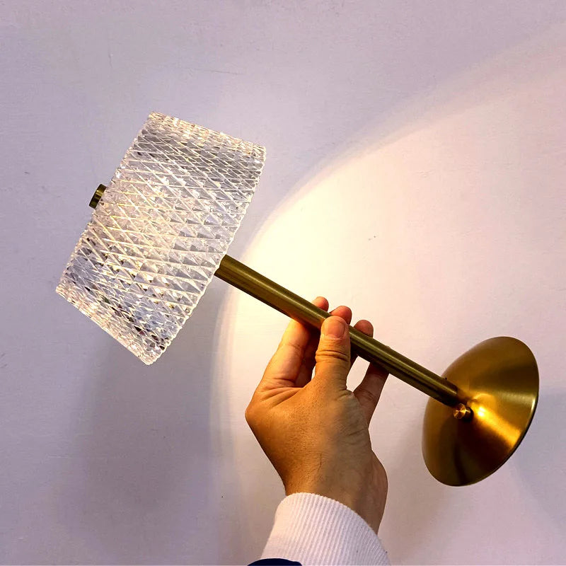 Luminaire cristal diamant ambiance romantique professionnelle chaude