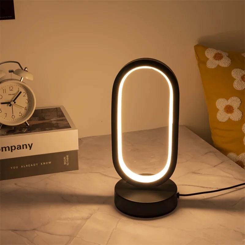 Uled : Lampe Led en forme de U, lampe décorative de chevet de chambre à coucher, salon familial, étude, éclairage de nuit - myledly