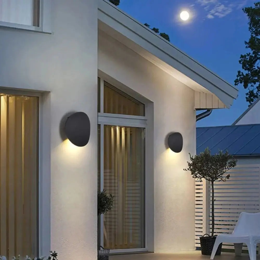 Applique LED Simple Round installation murale facile - Luminaire basse tension 36V intérieur extérieur