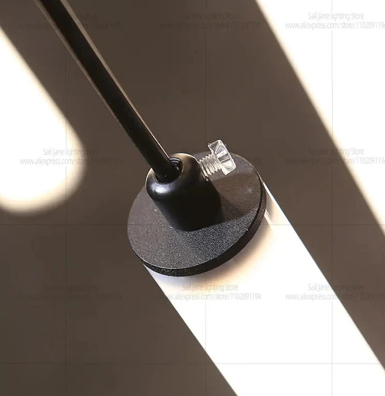 Lampadaire cylindrique aluminium - lampadaire LED design bidirectionnel