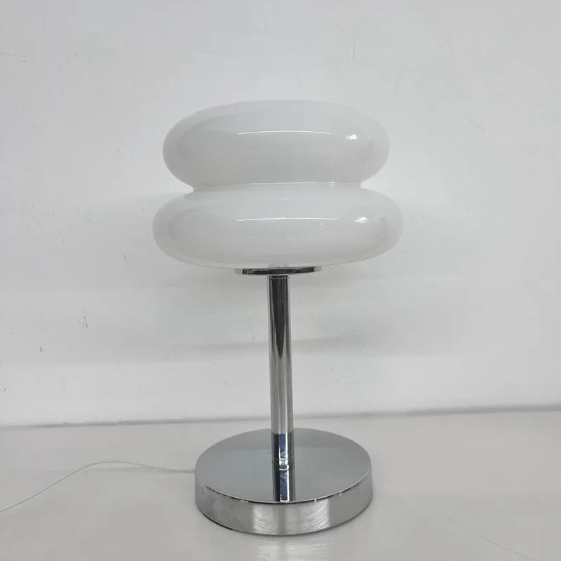 Lampe de table verre design doux - ambiance cocooning boutique-hôtel