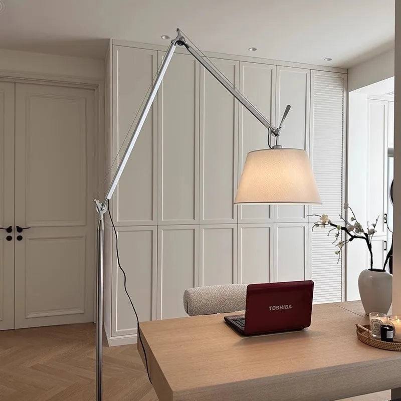 Lampadaire design arc - éclairage d'appoint bureau moderne fonctionnel