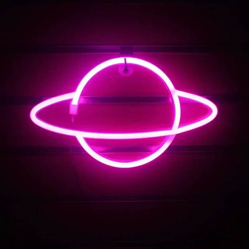 LED Neon Alien Décoration Murale De Chambre ou Bureau - myledly
