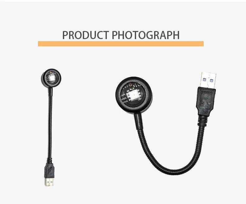 Flexible Led : Led USB coucher de soleil lampe projecteur décor à la maison veilleuse Portable lumière d'ambiance pour salon mur photographie néons - myledly