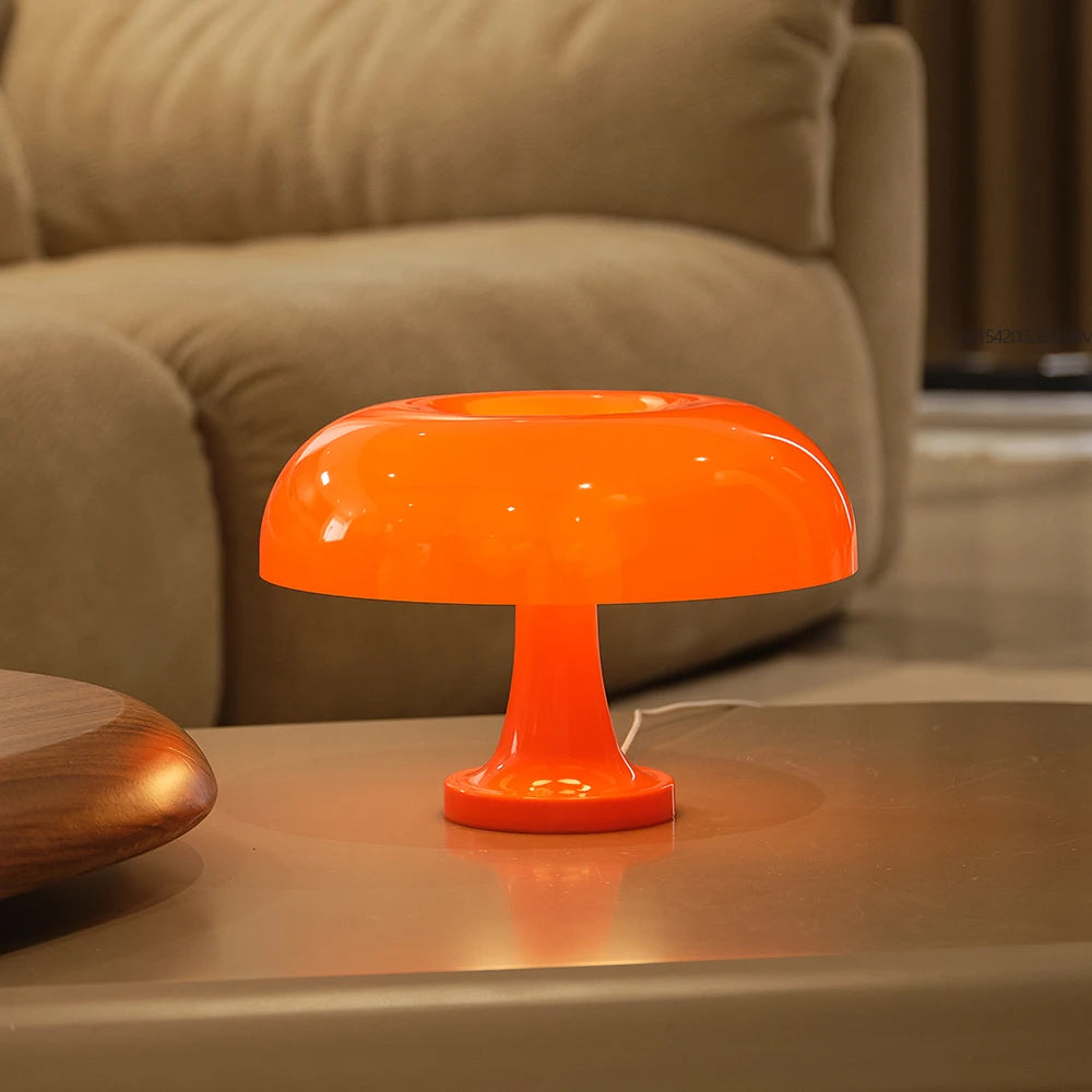 Lampe champignon bohème Bohemushroom en résine pour décoration d'intérieur