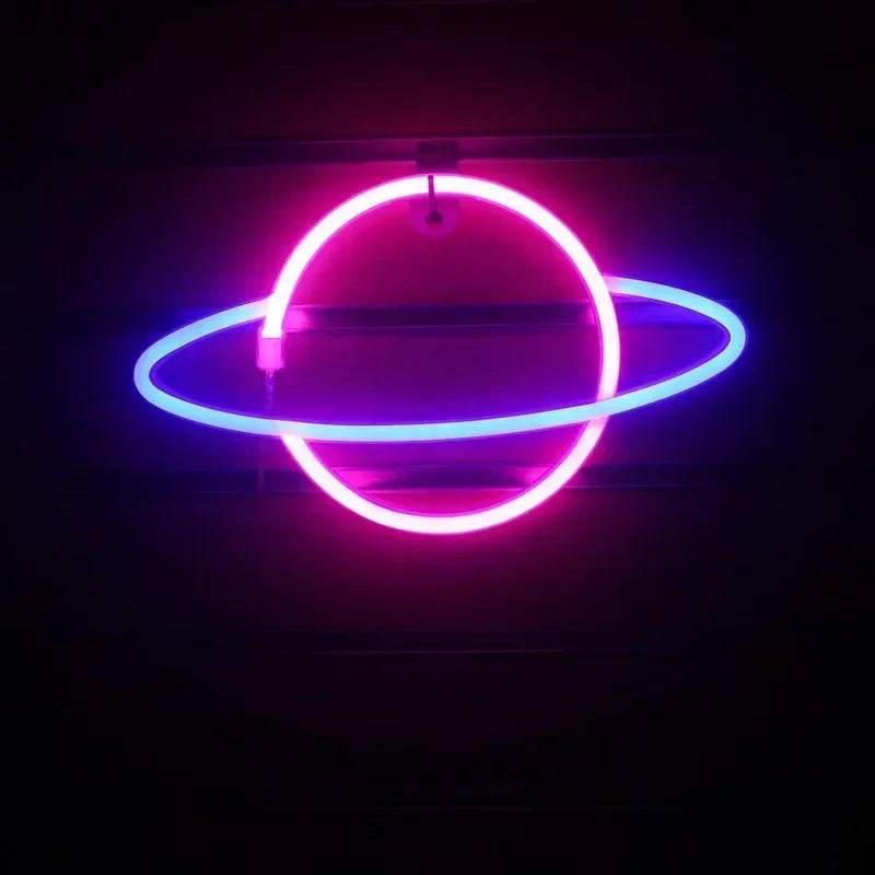LED Neon Alien Décoration Murale De Chambre ou Bureau - myledly