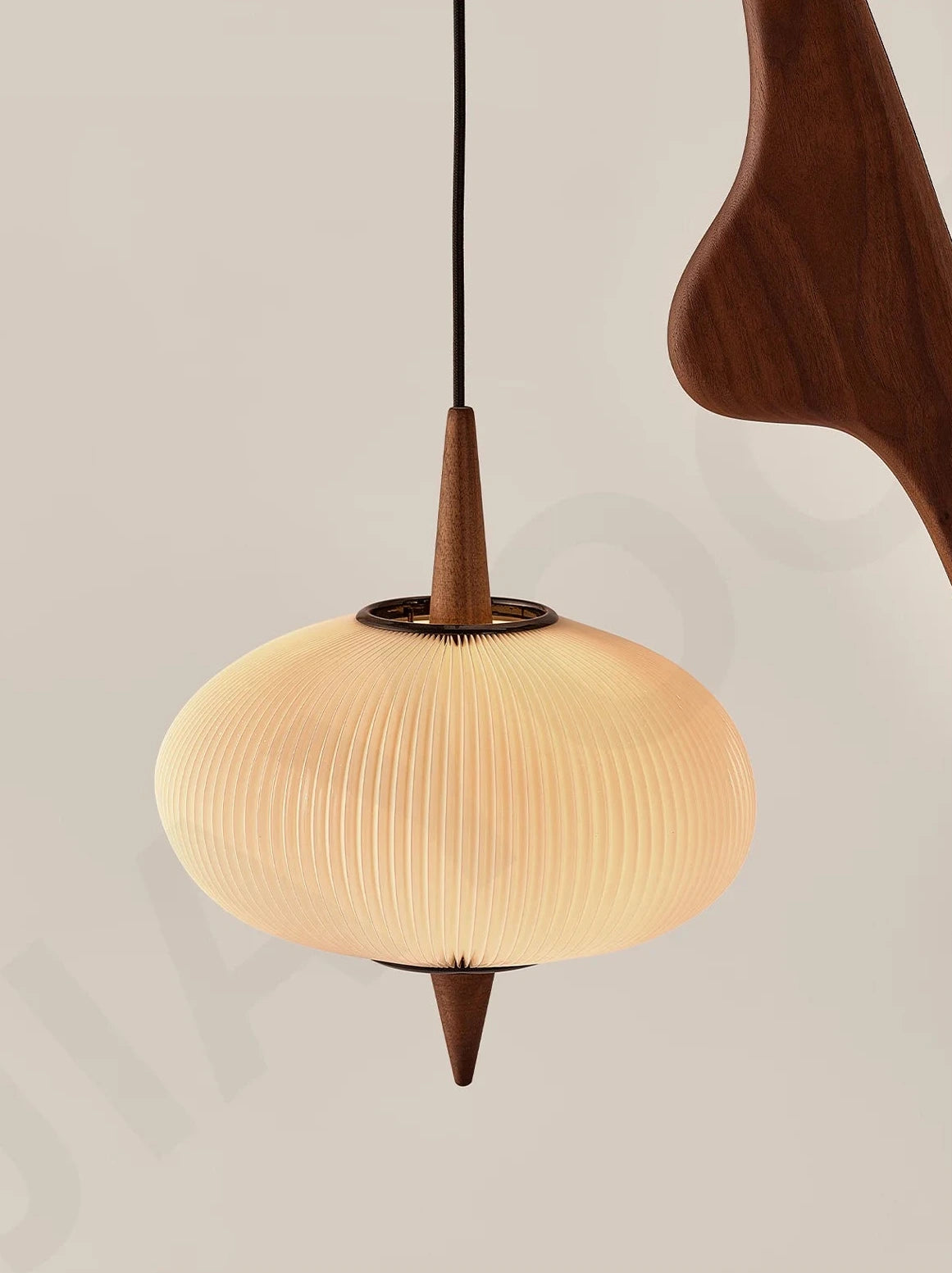 Lampe sur pied zen bambou bois - éclairage d'ambiance contemplative