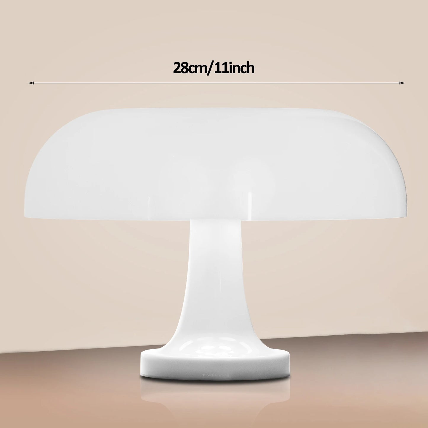 Lampe veilleuse champignon blanche Bohemushroom - décoration lumineuse bohème pour chambre