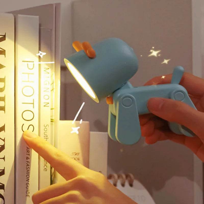 Petty Led : Mini veilleuse USB Rechargeable, lampe de Table, dessin animé, ornement de bureau, dortoir, chambre à coucher, lumière ambiante, cadeaux de vacances pour enfants, nouvelle collection - myledly
