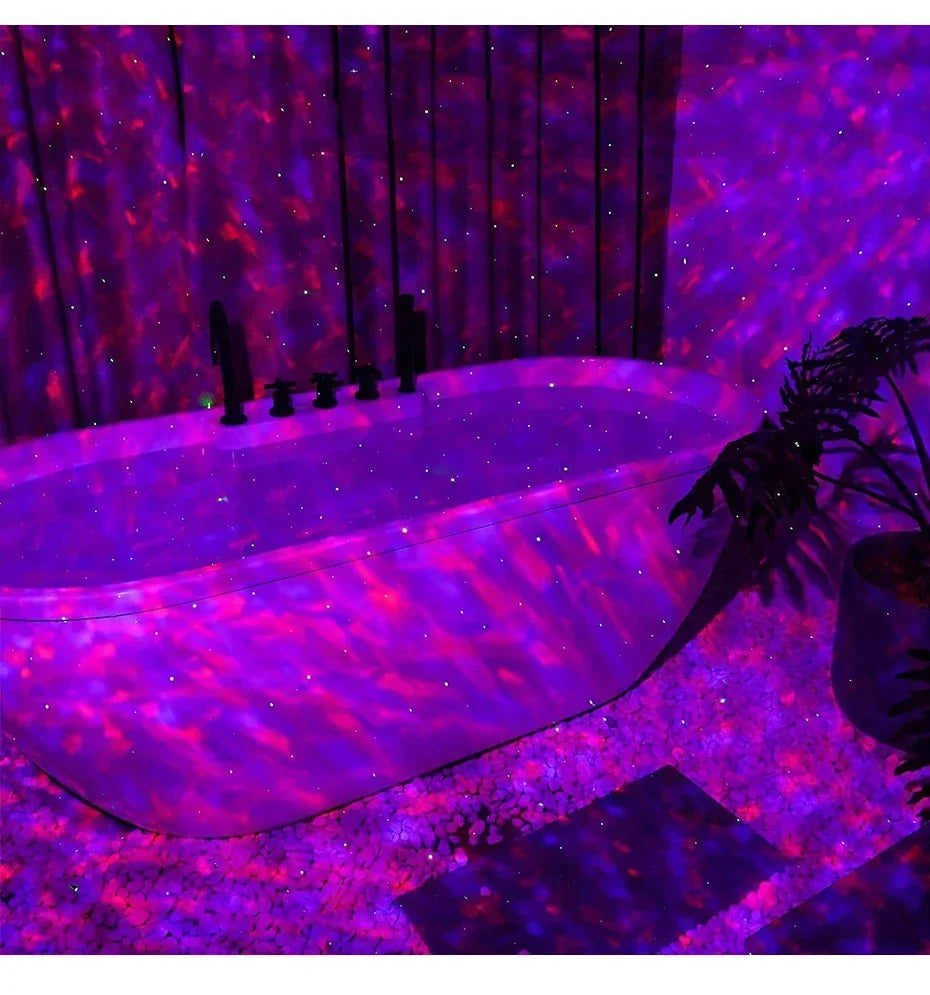 Nebula Dream : Projecteur LED de galaxie étoilée, veilleuse, cadeau pour enfant, lecteur de musique USB Bluetooth, veilleuse colorée