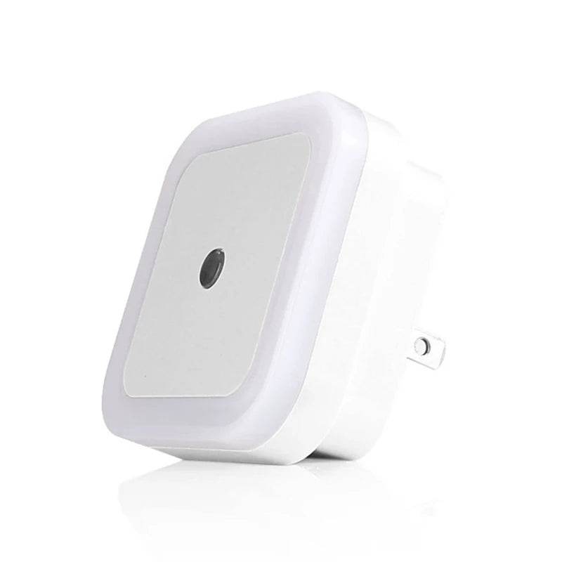 Square Led : Sans fil LED veilleuse capteur éclairage Mini prise ue veilleuses lampe pour chambre d'enfants chambre décoration éclairage - myledly
