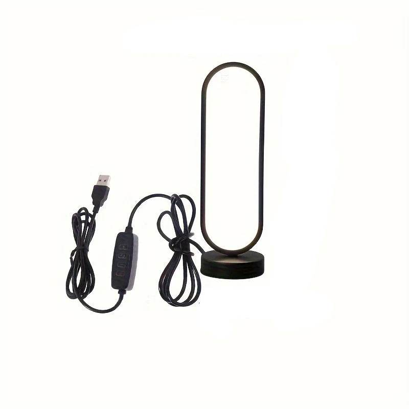Ring Led : lampe chambre anneau lampe salon trois couleurs gradation lampe de chevet LED veilleuse - myledly
