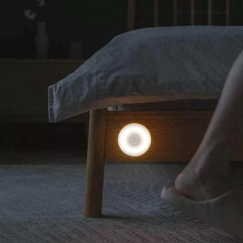 Magneto Led : Veilleuse À Capteur de mouvement Luminosité réglable Capteur de lumière humaine intelligent Lampe de nuit Chambre Salon - myledly