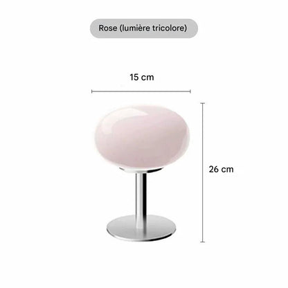 Design rétro de la lampe Lollipop avec corps en acier inoxydable