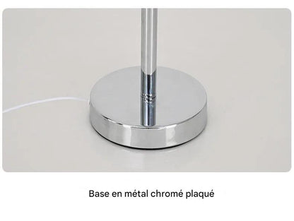 Lampe de table design doux verre - ambiance chaleureuse chambre cocooning