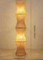 Lampadaire japonais bambou naturel - ambiance apaisante projet hospitality