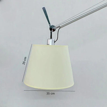 Lampadaire Arc Coréen minimaliste - éclairage d'ambiance coin lecture confortable - beige