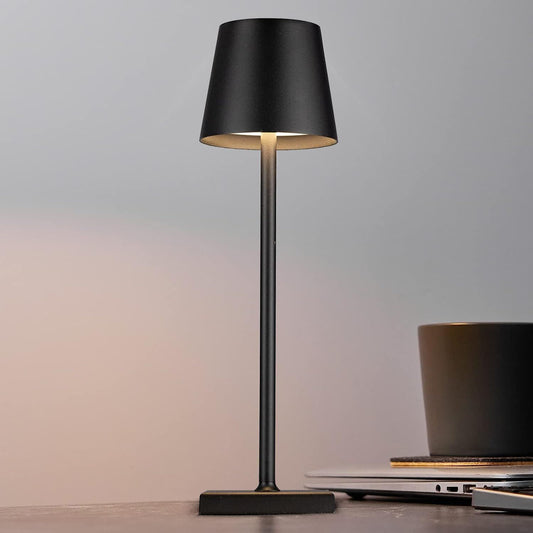 Lampe rechargeable aluminium 5200mAh tactile - vue principale design contemporain