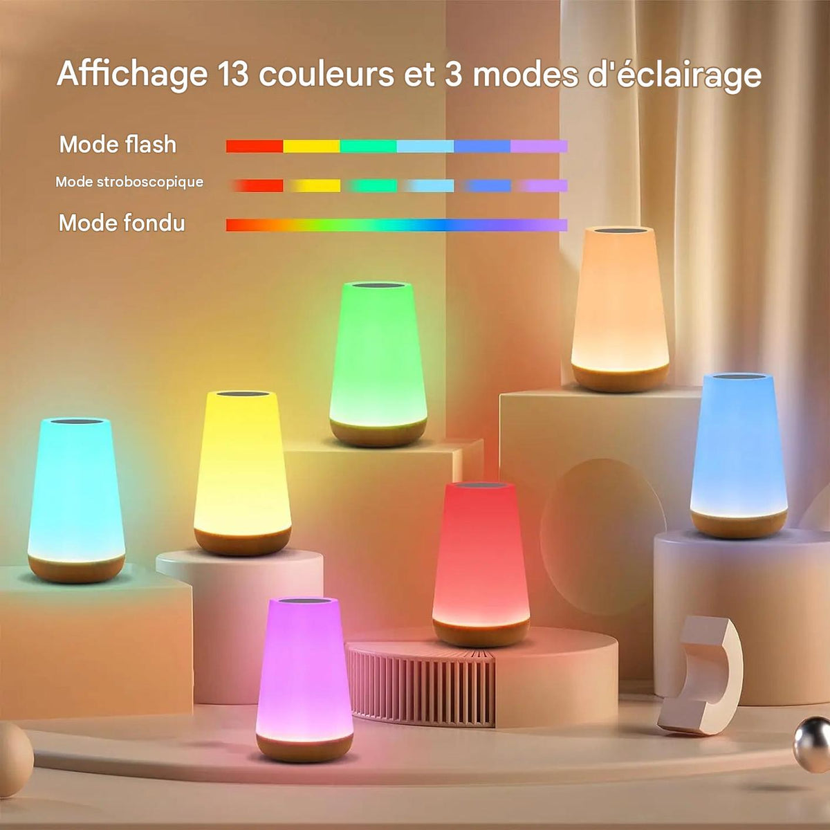 Veilleuse 13 Couleurs