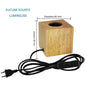  Base lampe Holzsockel bois - base moderne rétro E27