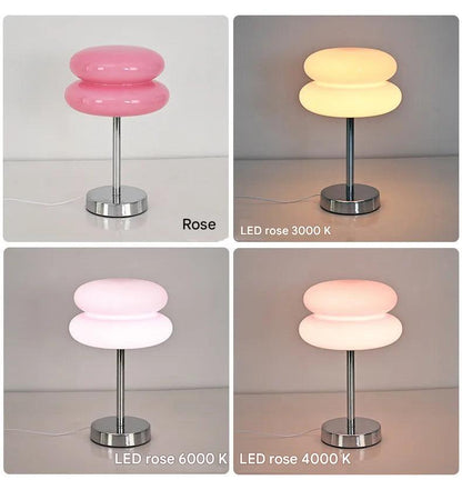 Lampe de table design scandinave pastel - ambiance apaisante professionnelle