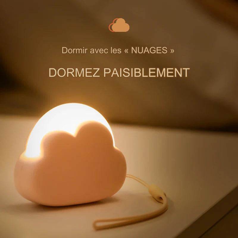 Cloudy Led : Nuage veilleuse Mini USB sans fil Adorable nuage forme LED veilleuse pour chambre bébé enfants cadeau créatif - myledly