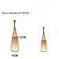 Lampe sur pied japonais bambou - détail finition artisanale traditionnelle
