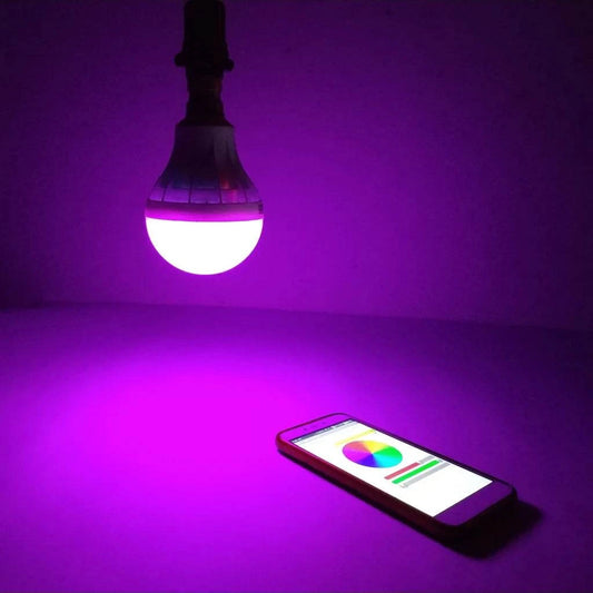 LED BULB : RGB 5W 10W 15W RGBWW, 110V, lampe LED RGBW colorée modifiable avec télécommande IR - myledly