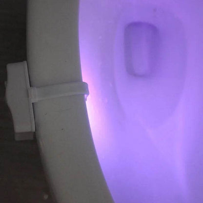 WC Led : ZK30 Smart PIR capteur de mouvement siège de toilette veilleuse 8/16 couleurs rétro-éclairage étanche pour cuvette de toilette lampe à LED WC lumière de toilette - myledly