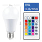 LED BULB : RGB 5W 10W 15W RGBWW, 110V, lampe LED RGBW colorée modifiable avec télécommande IR - myledly
