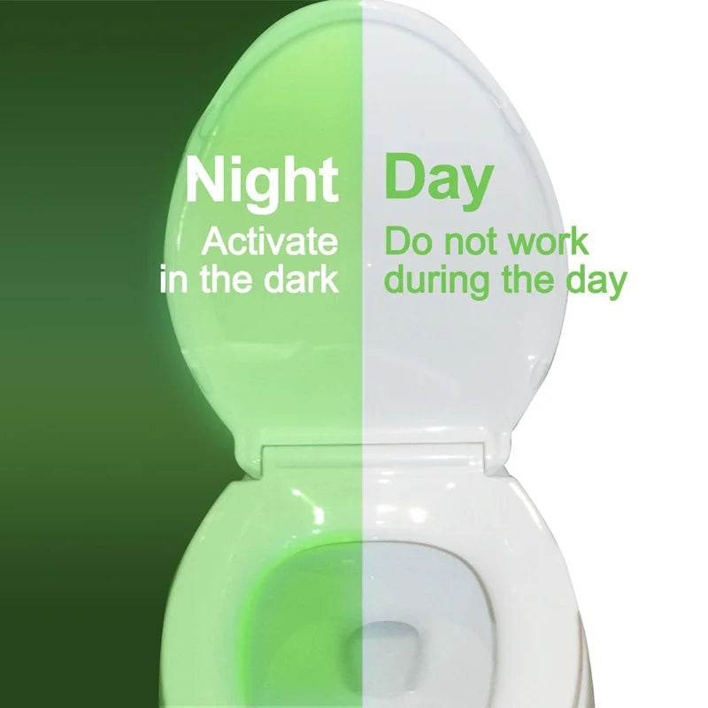 WC Led : ZK30 Smart PIR capteur de mouvement siège de toilette veilleuse 8/16 couleurs rétro-éclairage étanche pour cuvette de toilette lampe à LED WC lumière de toilette - myledly