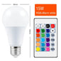 LED BULB : RGB 5W 10W 15W RGBWW, 110V, lampe LED RGBW colorée modifiable avec télécommande IR - myledly