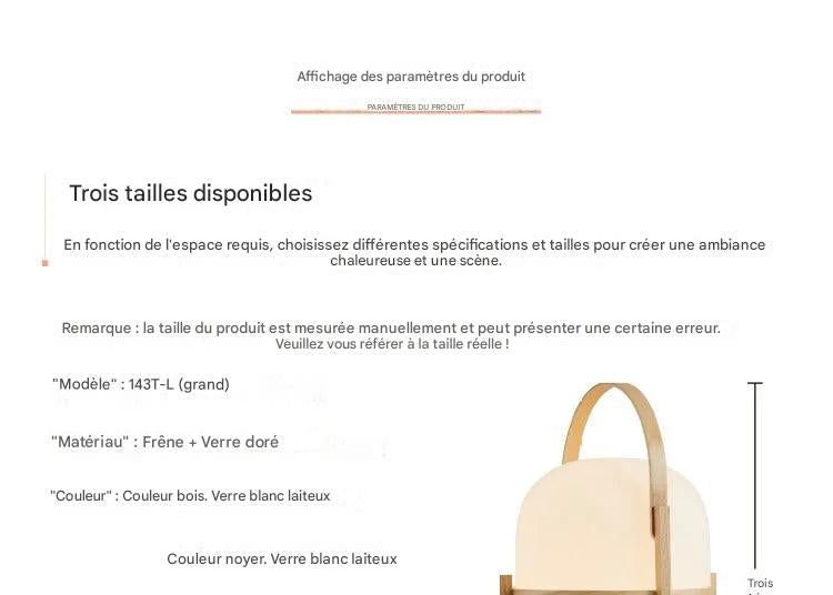 STÄENDE - Lampe japonaise - moderne - minimaliste