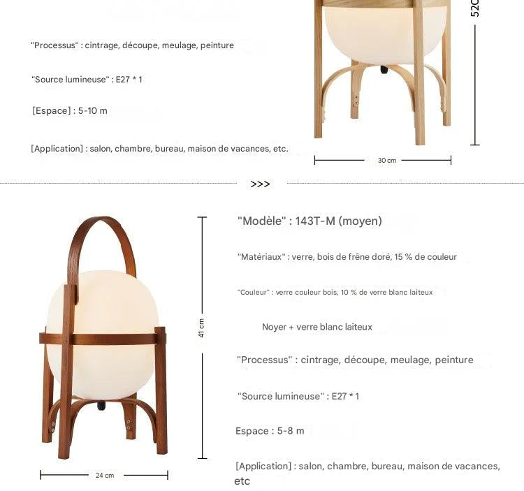 STÄENDE - Lampe japonaise - moderne - minimaliste