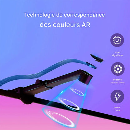 Rétroéclairage TV - Eclairage immersif et réalité augmentée