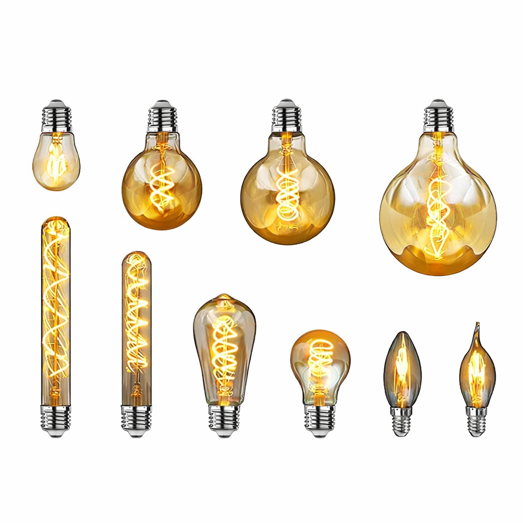 Ampoules rétro Edison - design vintage - E14/E27