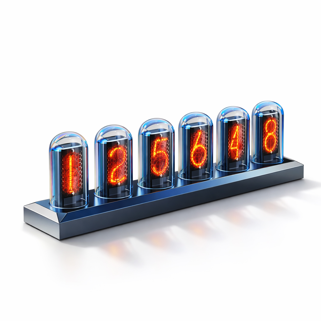 Tube clock