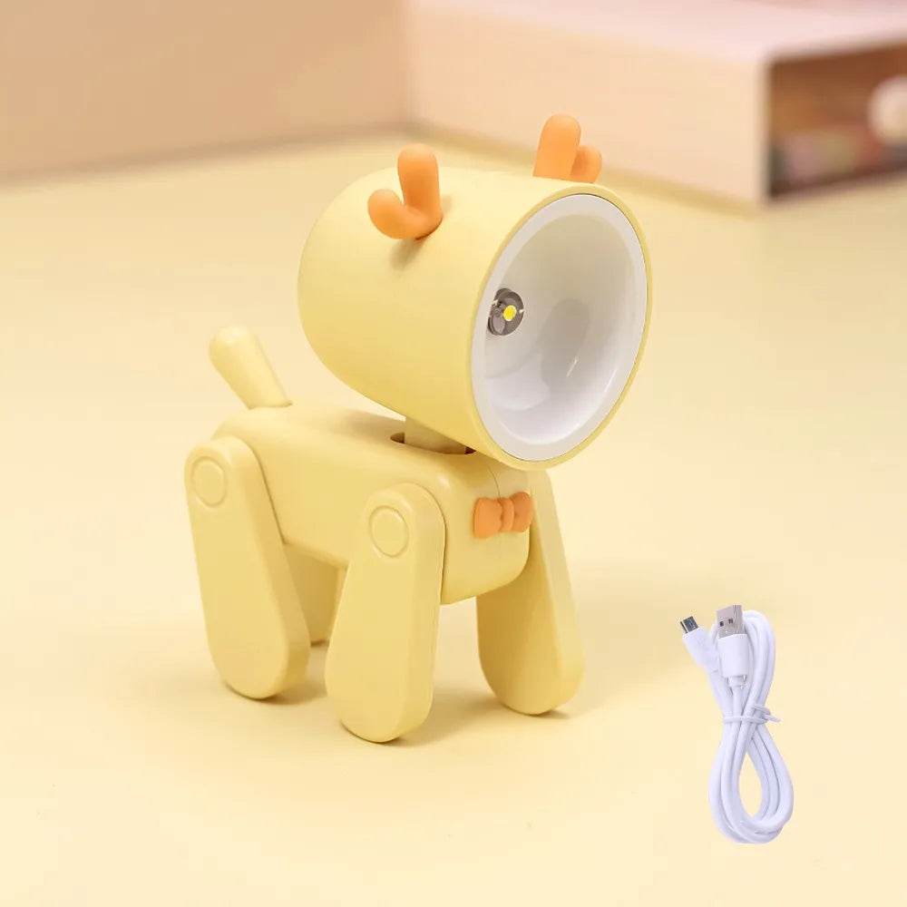 Petty Led : Mini veilleuse USB Rechargeable, lampe de Table, dessin animé, ornement de bureau, dortoir, chambre à coucher, lumière ambiante, cadeaux de vacances pour enfants, nouvelle collection - myledly