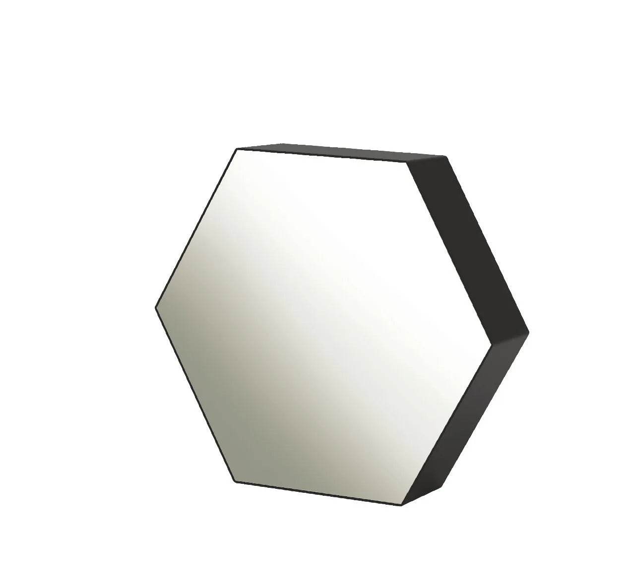 Hexagone RGB : RGB Lumière de tunnel à miroir hexagonal 3D RVB LED Lampe d'ambiance de bureau Calculer les lumières du capteur de synchronisation du rythme de la musique de jeu Décoration de la pièce - myledly